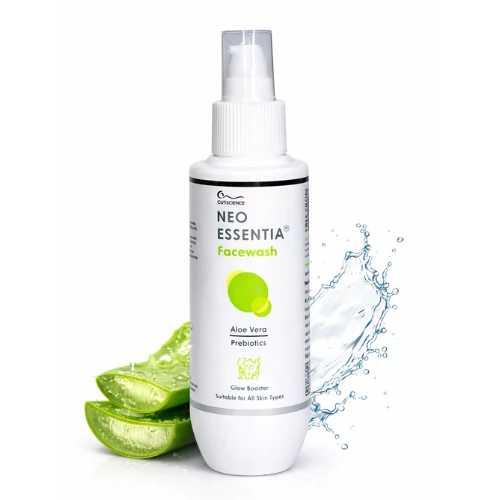 Cutiscience Neo Essentia® Facewash with Aloe Vera & Prebiotics – Soap-Free, Para